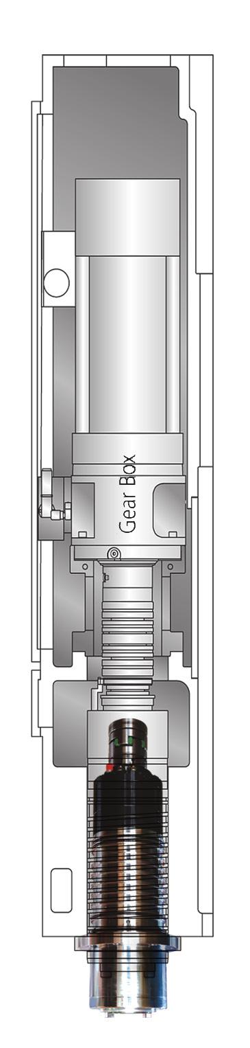 przekładnią ZF (stożek SK50, 6000/8000/10000