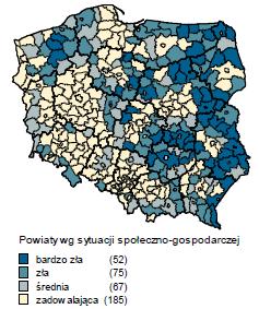 Źródło: Krajowa Strategia Rozwoju Regionalnego (2010, s. 33).