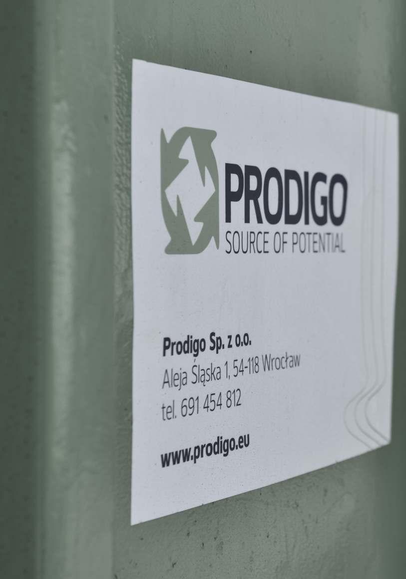 05 Prodigo Kompleksowa Obsługa Zakładów Przemysłowych oferuje kompleksową obsługę zakładów przemysłowych Total Waste Management - całościowe przejęcie spraw związanych z gospodarką odpadami w