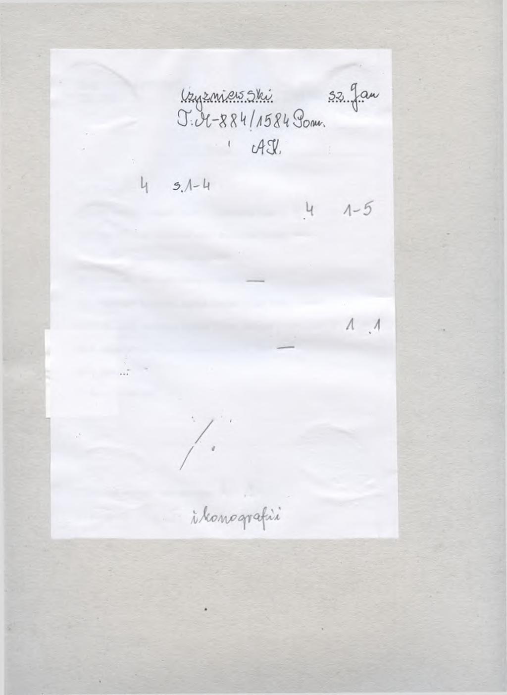 SPIS Z A W A R T O Ś C I / " * n ęy ( t e c z k i. J M & S /..... ^ q o ^ 4w.... I./1. Relacja-^ w 1.12.