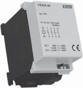 VS45, VS440, VS46: 4 produkowane są w konfiguracjach ze sykami zwiernych i rozwiernymi: VS0: 0, 0 VS0: 0,, 0 VS40: 40, VS45: 40,,, 04 VS440: 40,,, 04 VS46: 40,, klasa szczelności IP0 do syczników są