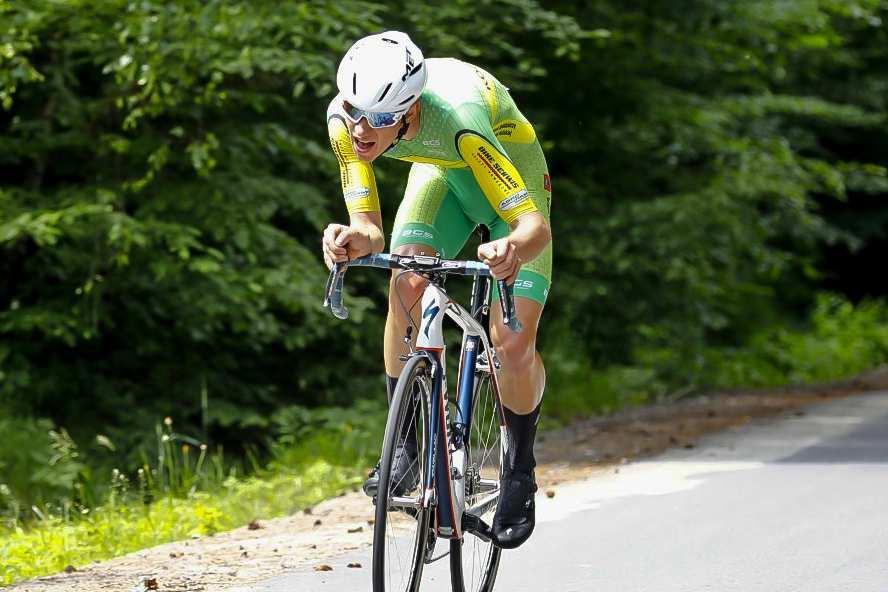 Przeciętna prędkość zwycięzcy 2 etapu 37,267 km/h strona 1 Foto Dariusz KRZYWAŃSKI Klasyfikacja indywidualna 2 etapu Koszulka żółta Sponsor MARR 1 57 10015338108 POL # RICHTER Wiktor UKS KOŻMINIANKA