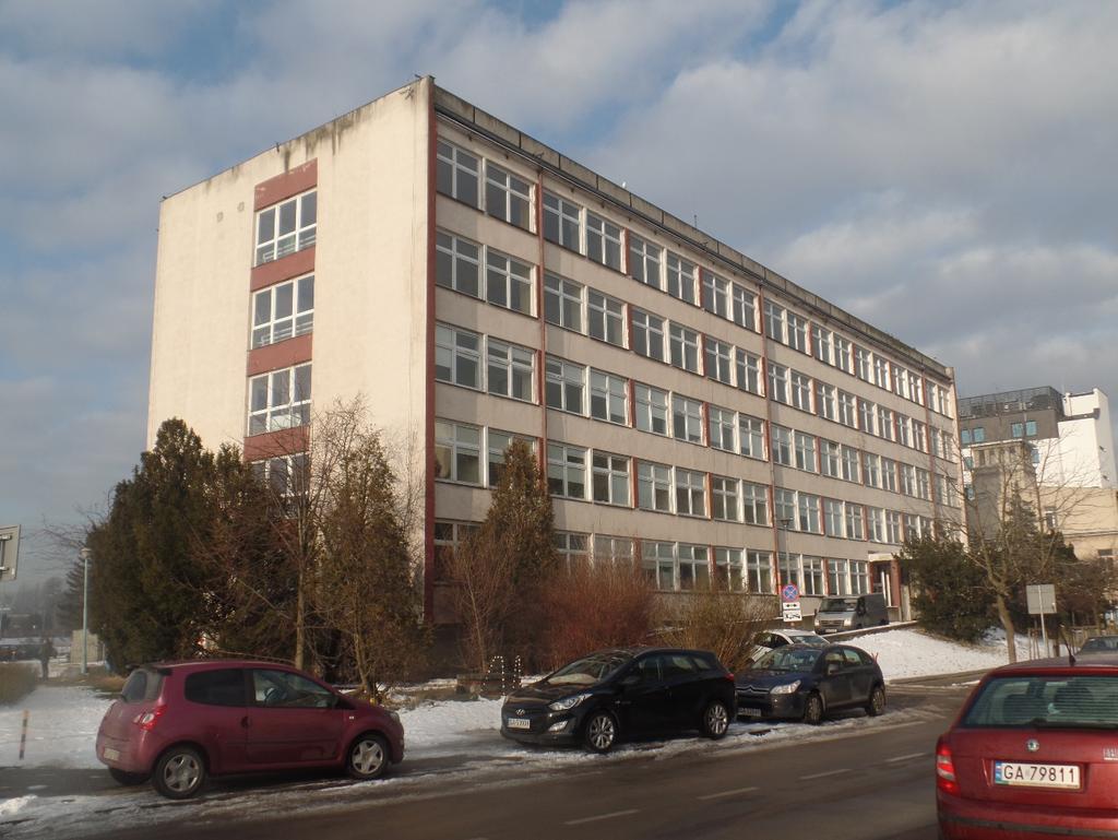 Widok na działkę nr 589 od