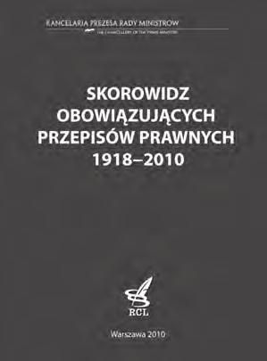 (do numeru 183 Dziennika Ustaw i numeru 68 Monitora Polskiego) Cena 188 zł (w tym VAT