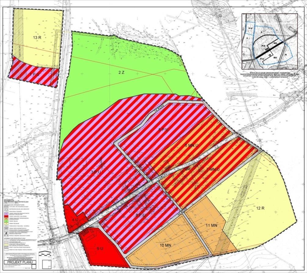 Obszar 6. Ubocze Projekt planu dla obszaru nr 6 Nie mam zdania taką odpowiedź wskazało 30% 67% respondentów w odniesieniu do pytania o zadowolenie z planowanych zmian dla Ubocza.