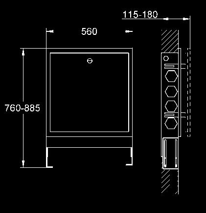 PODTYNKOWE 47 837 000 71,00 GROHE F-digital Deluxe kabel przedłużający do generatora pary, 5m połączenie pomiędzy jednostką bazową (36 397 000) i generatorem pary (36 362 000 lub 27 934 000)