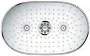 PRZEŁĄCZNIKOWE 180mm 160mm 180mm 160mm Euphoria 180 System prysznicowy z termostatem New Tempesta 160 Shower