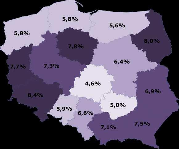 Jednocześnie odnotowano nieznaczny wzrost liczby ofiar rannych, w tym ciężko. 2.