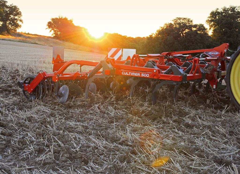 KOMFORT SKUTECZNE ZABEZPIECZENIE I ZAGŁĘBIANIE ZĘBÓW W GLEBIE ZABEZPIECZENIE MECHANICZNE NON-STOP Podwójna