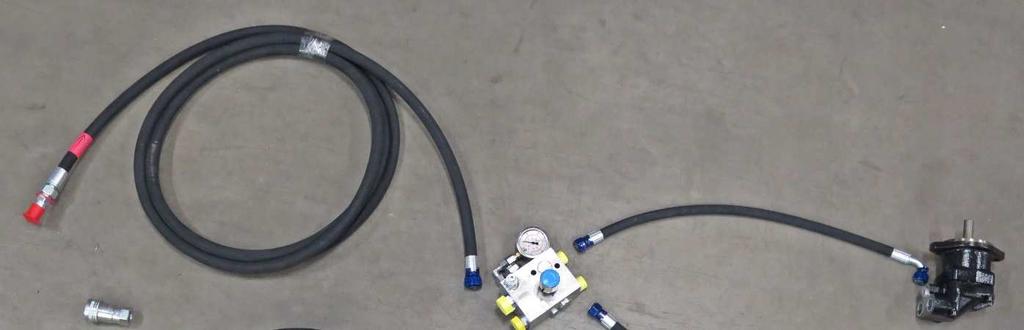 W przypadku siewników hydraulicznych wtyk łączący BG4 jest wymontowany z