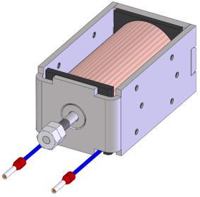 ELEKTROMAGNES K28 OPIS TECHNICZNY: Elektromagnesy K28 zasilane są prądem