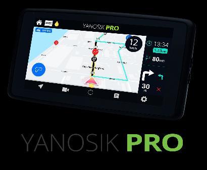 Specjalna edycja modelu Yanosik GTR, oferująca dożywotnią transmisję danych.