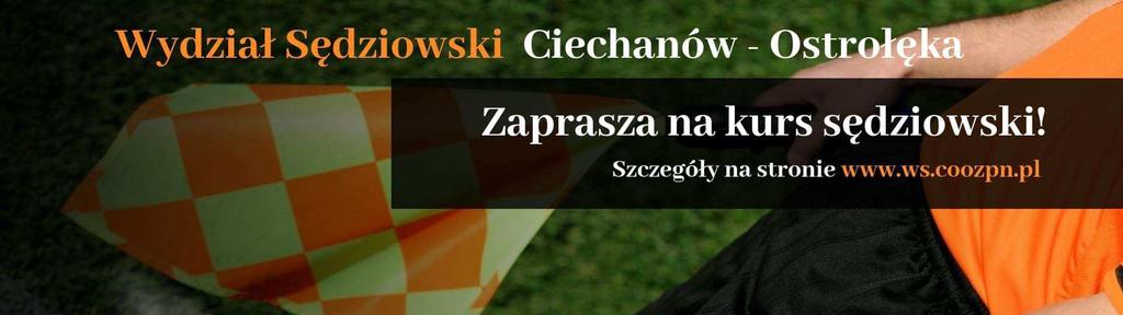 Komunikat obsady WS C - O OZPN, sezon 2018 / 2019 Termin: 01-07.11.2018 Jeżeli sędzia nie może jechać na zawody, to w ciągu 24h od ukazania się obsady na stronie www.ws.coozpn.