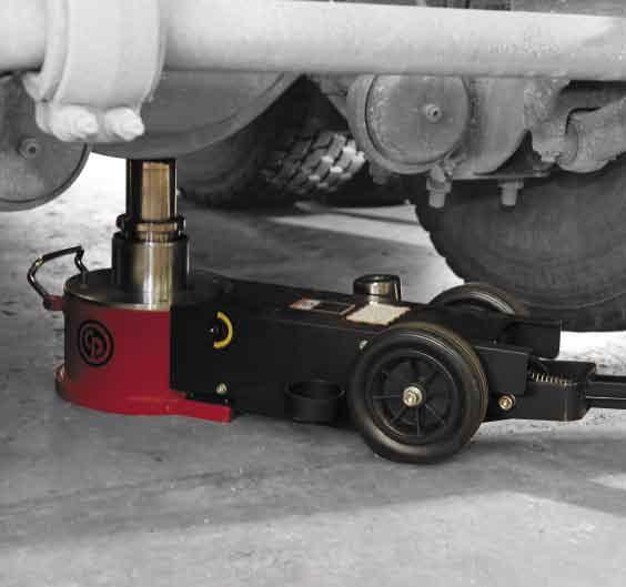 DŹWIGNIK HYDRAULICZNO PNEUMATYCZNY - Szybkie i proste