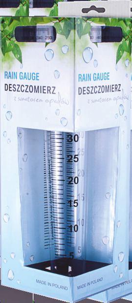 worek foliowy DESZCZOMIERZ RAIN3 - PREMIUM Zestaw zawiera: