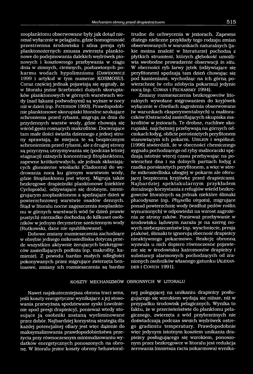 numerze KOSMOSU).