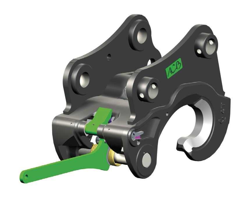 WYBÓR I MECHANICZNE I HYDRAULICZNE ISO Mechaniczne i hydrauliczne szybkozłącza ISO, zgodne z normami EN 474-1 i ISO13031: 2016, zaprojektowaliśmy z myślą o jak największym bezpieczeństwie użytkowania.