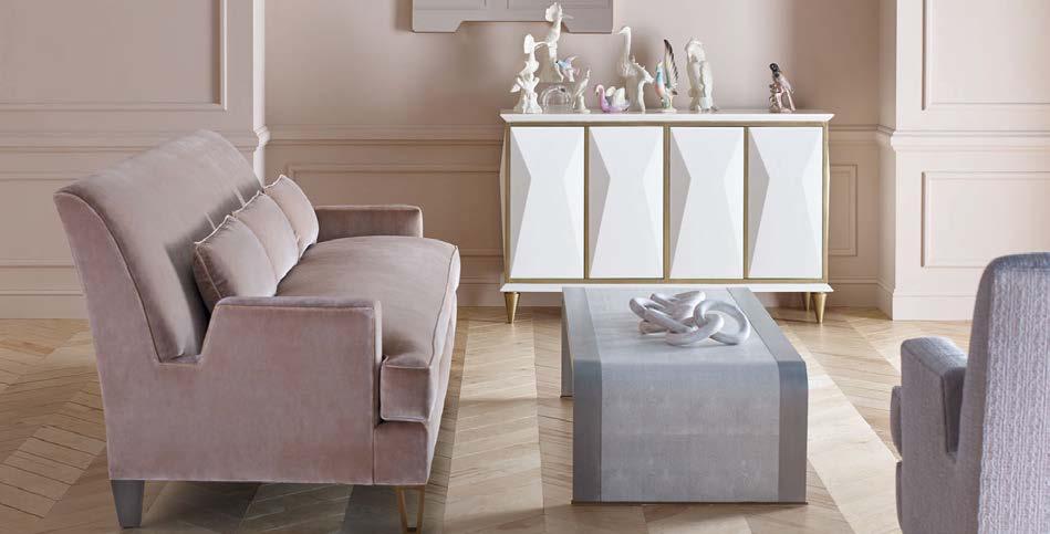 Wnętrze Baker Furniture projektu Jean-Louisa Deniot Komfort rządzi w każdym