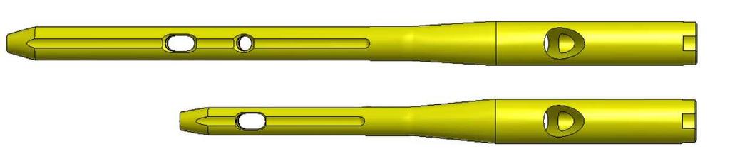 Gwoździe krętarzowe kaniulowane krótkie bez otworu antyrotacyjnego (1H) Short cannulated trochanteric nails without antirotation hole (1H) Gwoździe 200 280mm Nails 200-280mm Gwoździe 180mm Nails