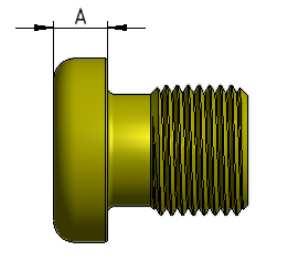 299224(T) Wkręt zaślepiający M12x1 M12x1 End cap A [mm] SS(T) 0 299214(T) 2 299210(T) 5 299211(T) 10 299212(T)