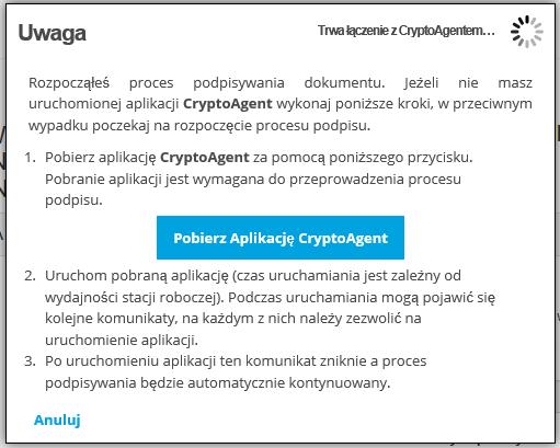 Rysunek 4. Składanie dokumentu poprzez formularz lista formularzy. 1.4.1.1.1 Wypełnianie formularza dokumentu Aby wypełnić dokument przy pomocy formularzy należy: 1. Przejść do listy formularzy. 2.