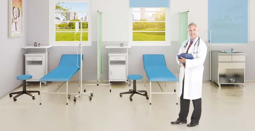 MEBLE MEDYCZNE SZAFKI PRZYŁÓŻKOWE Szafki przyłóżkowe stanowią niezbędne wyposażenie sal szpitalnych, gwarantują utrzymanie porządku przy łóżku chorego.