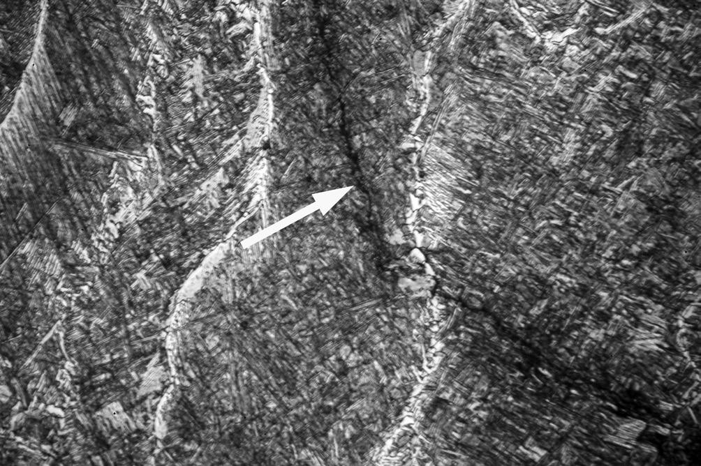 kj/mm; c) specimen 1-B, QL =1,25 kj/mm; d) specimen 2-B QL