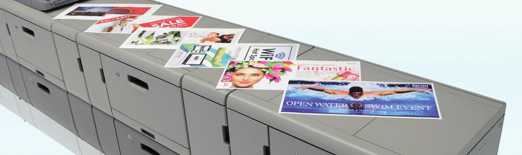 mm. Wbudowana biblioteka mediów, zawierająca zautomatyzowane ustawienia dla szerokiej gamy markowych nośników, upraszcza konfigurowanie i gwarantuje niezawodną pracę.