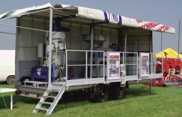 Fot. 5. Mobilny zakład produkcji biopaliwa Źródło: http://www.ekogroup.