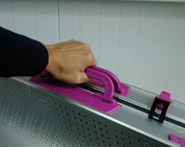 Should remove the transport lock (Illustration 7., 8.). Then by using both hands, fold or unfold the ramp. Ilustracja / Illustration 6. Ilustracja / Illustration 7.