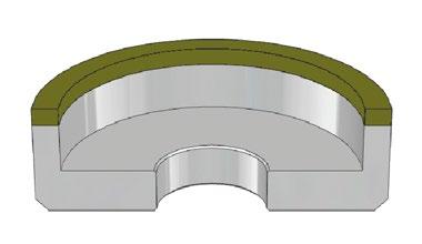 Grinding for thinning of carbide