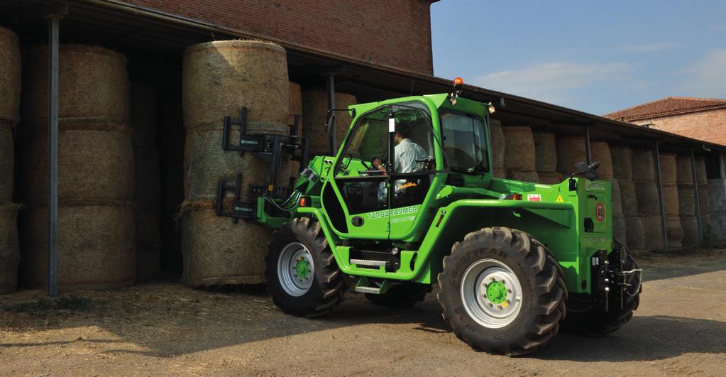 PROJEKT TURBOFARMER 10 powodów do zakupu ładowarki teleskopowej Turbofarmer Merlo Ładowarki Turbofarmer są kamieniem milowym w zastosowaniu podnośników teleskopowych w rolnictwie W 1987 roku firma