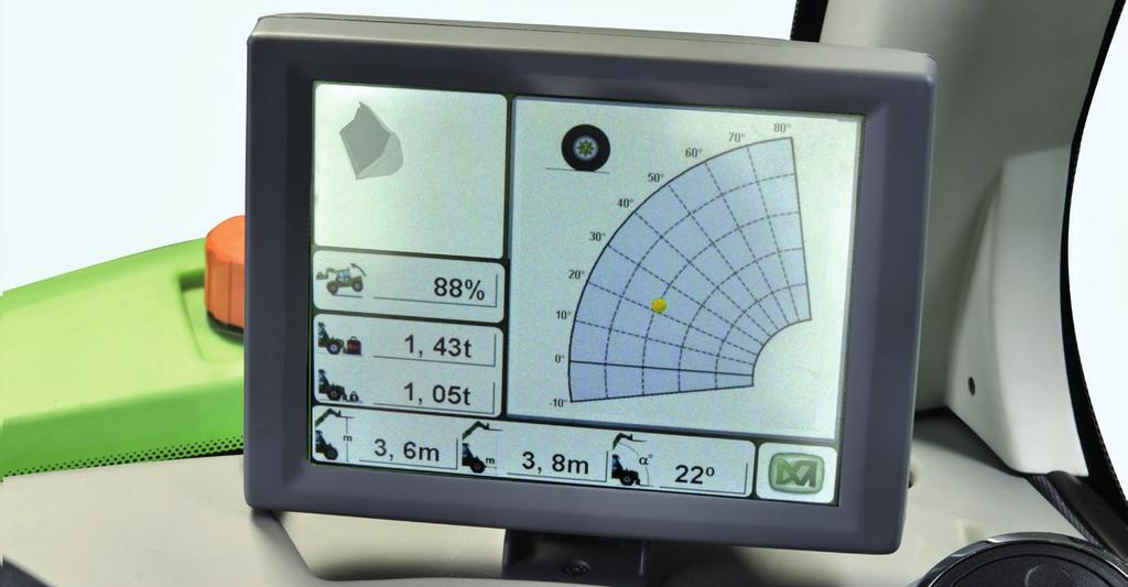 SAFETY 4 Twoje bezpieczeństwo dzięki systemowi Merlo CDC Seryjnie dostępny system opracowany przez Merlo dla profesjonalistów potrzebujących