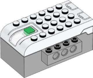 Jak się nazywa odpowiedni układ ikon w programie Lego WEDO, dzięki któremu uruchamiamy roboty?