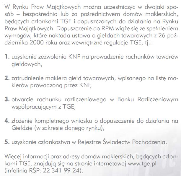 Materiały informacyjne