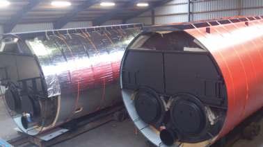 instalacji grzewczych i chłodniczych, - pieców, kanałów, filtrów, - zbiorników