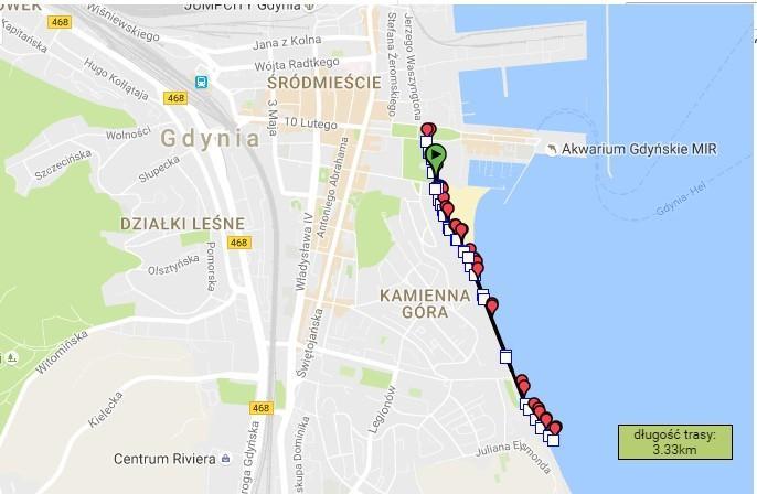 Trasa biegu ATEST CBŚ vel. 2.0 (04.05.2017) Link do trasy biegu: https://www.gpsies.com/map.do?fileid=sgddgipyvzryjnjh 3.Limit czasu na pokonanie trasy biegu: 10 km: 1,5 godziny 4.