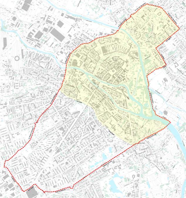 2. PRZEBIEG PROCESU OPRACOWANIA GPR Podział miasta na 14 jednostek urbanistycznych Analiza