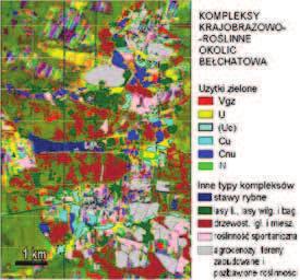 Klasyfikacja obiektowa u ytków zielonych z wykorzystaniem wieloletnich zmian NDVI i filtracji kierunkowych obrazu satelitarnego Rys. 3.