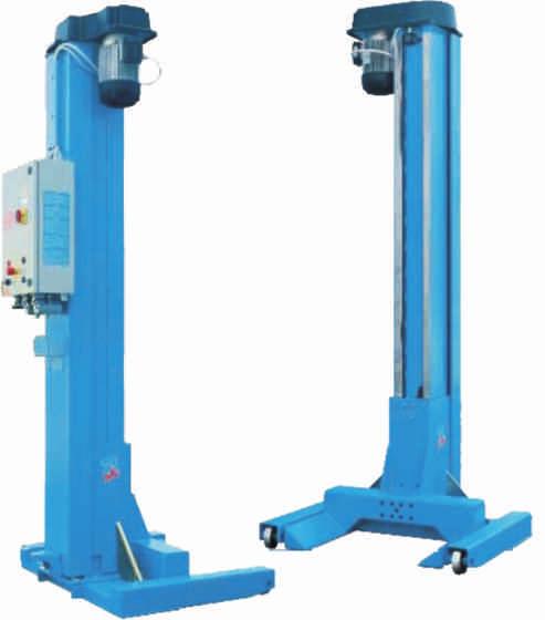 Ml4022 4 kolumny 5500 kg 400V/50Hz 2,2kW ML4030 4 kolumny 7500 kg 400V/50Hz 2,2kW 1700 mm ML6045 6 kolumn 7500 kg 400V/50Hz 2,2kW 1700 mm
