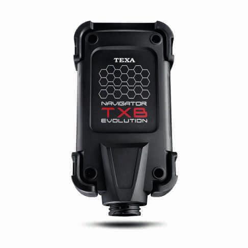 TEXA z wykorzystaniem bezprzewodowej technologii Bluetooth.