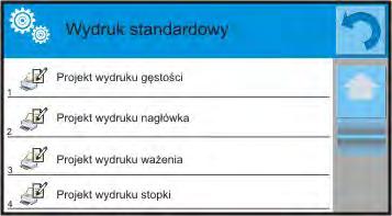 funkcję, należy przed rozpoczęciem wyznaczania gęstości wybrać towar z bazy towarów, dla którego będzie przeprowadzana procedura.