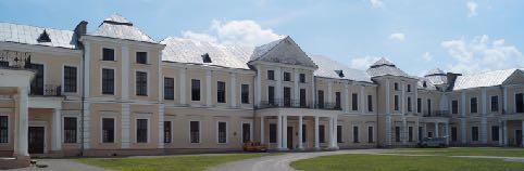 Widok środkowej części pięknego