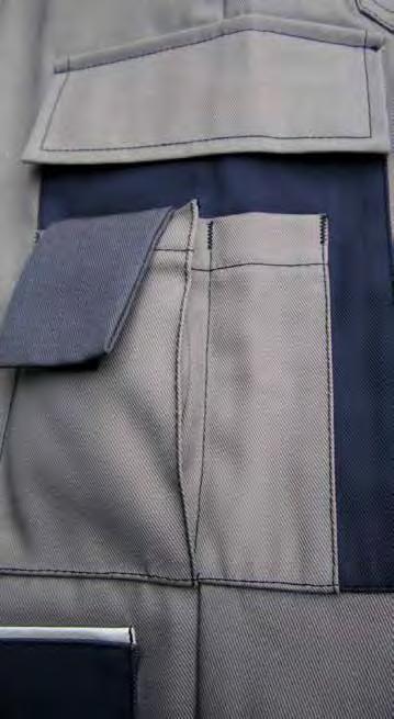 300 g/m² 65% Poliester / 35% Bawełna SportLine Kolory 843 szary/ciemnoszary/ niebieski 248 szary/ciemnoszary/ zielony 312