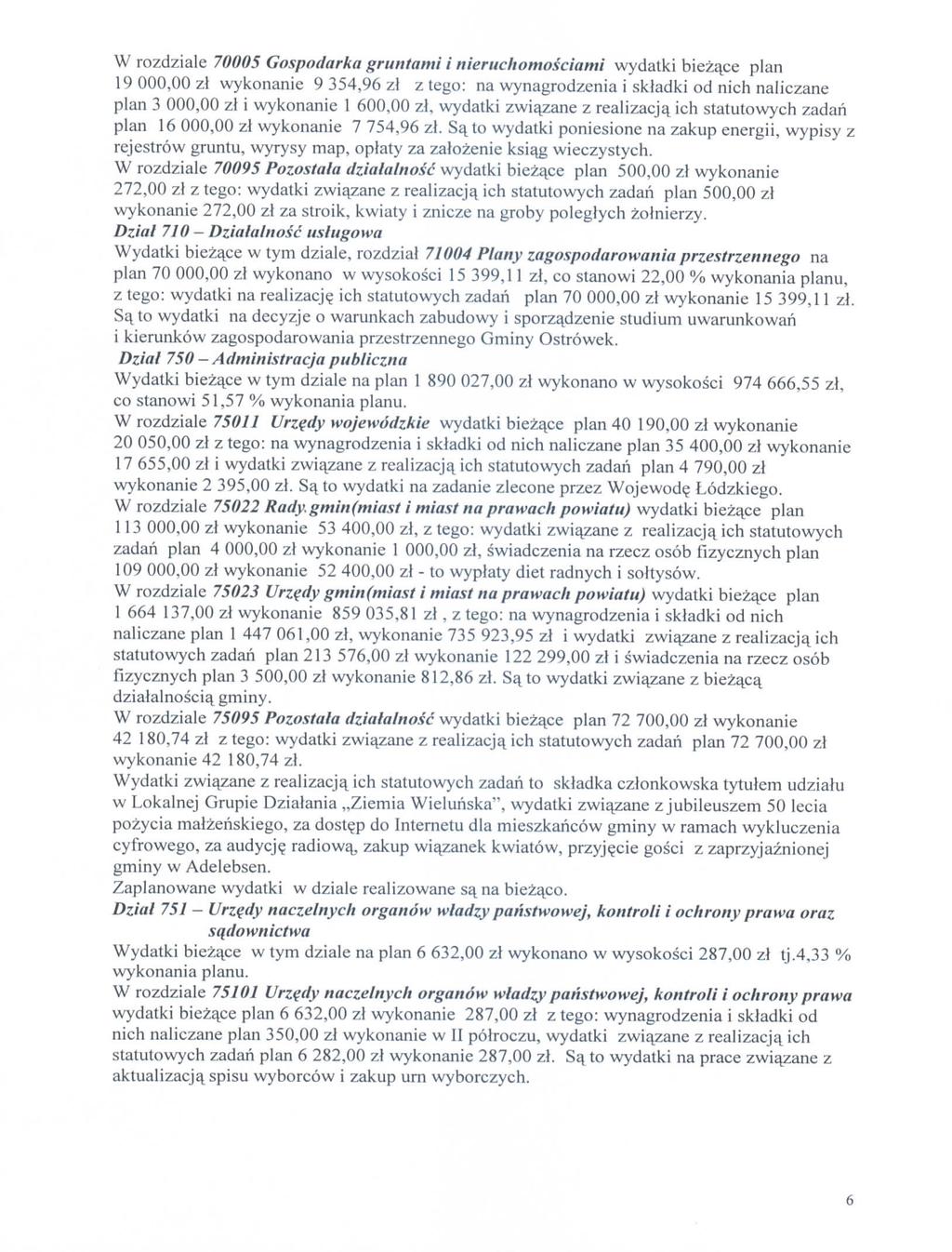 Wrzdzle 75 Gpdrk runtm neruchmcm wydtk bezee pln 9 zl \vyknne 9 354,96 zl zte: n wynrdzen ktdk d nch nlczne pln 3 zl wyknne 6 zl, wydtk zwjzne z relzcjq. ch ttutwych zdr pln 6 zl wyknne 7 754,96 zl.