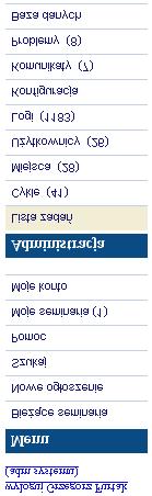 systemu - Bieżące seminaria - Nowe ogłoszenie - Szukaj - Pomoc - Moje seminaria - Moje konto - Lista zadań - Cykle - Miejsca -