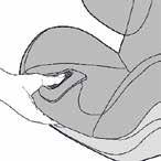 Press the recline adjust button with your thumb while pulling the recline adjust handle forward with your rest fingers.