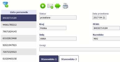 Ponowne przesłanie informacji o personelu/czasie pracy Może się zdarzyć, że Twoje informacje zostaną wycofane do Ciebie przez instytucję do poprawy.