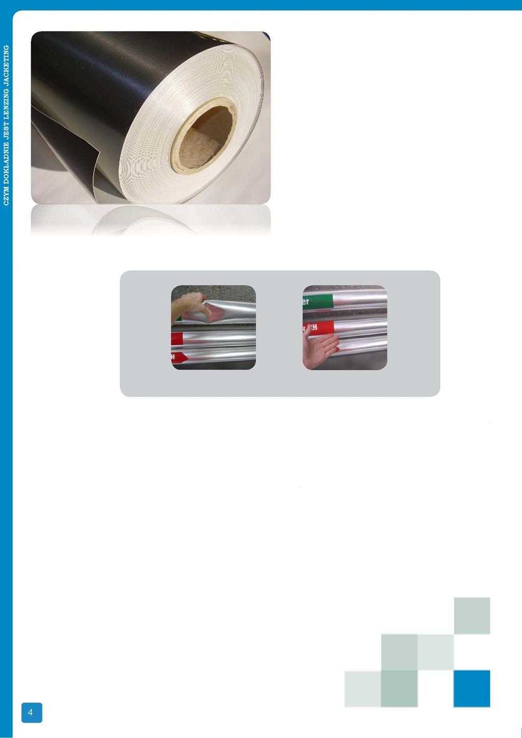 p Elastycznośd produktu Lenzing Jacketing zopobiega odksztasłceniom mechanicznym pozwalając na utrzymanie pierwotnego kształtu Lenzing Jacketing jest produktem wielowarstwowym, składa się z kilku
