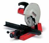 Z giętarkami hydraulicznymi RIDGID można giąć rury o grubości ścianki od 2,2 mm do 7,6 mm. RIDGID 550-1 - Ruch posuwisto-zwrotny dla wyjątkowej wydajności cięcia.